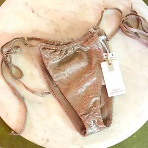 Good American Sexy Metallic swi